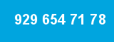 929 654 71 78 929 654 71 78